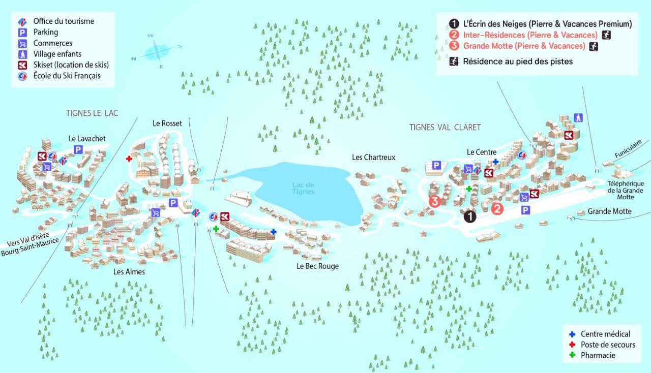 Residence Pierre & Vacances Inter-Residences ทีนเญอ ภายนอก รูปภาพ